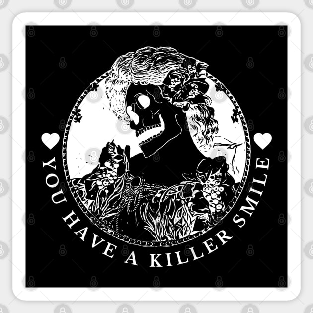 Valentine's Day: You have a killer smile Sticker by OdllyWeird